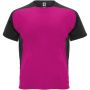 Bugatti rvid ujj uniszex sportpl, fuchsia, solid black