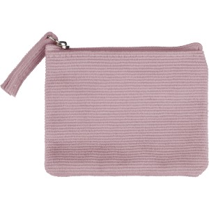 Cipz�ros kord kulcstart� t�rca, pasztelpink
