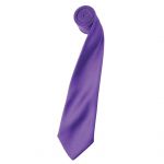 Colours szatén nyakkendő, Rich Violet, U (PR750RVI-U)