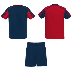 Juve gyerek sport szett, red, navy blue (T-shirt, pl, kevertszlas, mszlas)