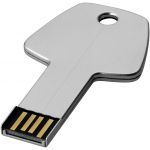 Kulcs pendrive, ezüst, 4GB (raktári) (1Z33390GC)