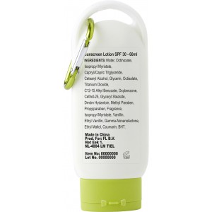 Naptej SPF 30, 60 ml, vilgoszld (testpol anyagok)