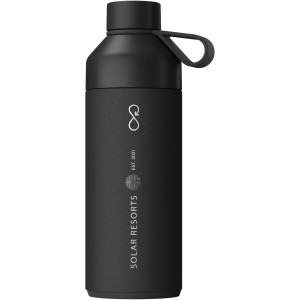 Big Ocean Bottle vkuumos vizespalack, 1L, fekete (termosz)