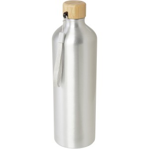 Malpeza alumnium vizes palack, 1000 ml, ezst (vizespalack)